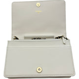 シャネル CHANEL フラップチェーンウォレット AP2952 ブラック/ホワイト ゴールド金具 ラムスキン レディース ショルダーバッグ