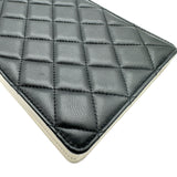 シャネル CHANEL フラップチェーンウォレット AP2952 ブラック/ホワイト ゴールド金具 ラムスキン レディース ショルダーバッグ
