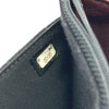 シャネル CHANEL マトラッセ チェーンウォレット A70334 26番台 ブラック ゴールド金具 コットン レディース ショルダーバッグ