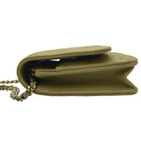 シャネル CHANEL マトラッセ チェーンウォレット AP0250 ピスタチオ ゴールド金具 キャビアスキン レディース ショルダーバッグ