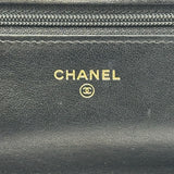 シャネル CHANEL 2.55 チェーンウォレット A70328 26番台 ブラック ゴールド金具 エイジドカーフ レディース ショルダーバッグ