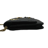 シャネル CHANEL 2.55 チェーンウォレット A70328 26番台 ブラック ゴールド金具 エイジドカーフ レディース ショルダーバッグ