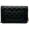 シャネル CHANEL 2.55 チェーンウォレット A70328 26番台 ブラック ゴールド金具 エイジドカーフ レディース ショルダーバッグ