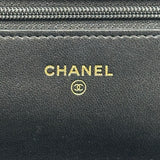 シャネル CHANEL マトラッセチェーンウォレット AP0498 28番台 ブラック ゴールド金具 ラムスキン レディース ショルダーバッグ
