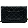 シャネル CHANEL マトラッセチェーンウォレット AP0498 28番台 ブラック ゴールド金具 ラムスキン レディース ショルダーバッグ