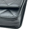 シャネル CHANEL マトラッセチェーンウォレット AP0498 28番台 ブラック ゴールド金具 ラムスキン レディース ショルダーバッグ