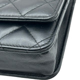 シャネル CHANEL マトラッセチェーンウォレット AP0498 28番台 ブラック ゴールド金具 ラムスキン レディース ショルダーバッグ