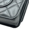シャネル CHANEL マトラッセチェーンウォレット AP0498 28番台 ブラック ゴールド金具 ラムスキン レディース ショルダーバッグ
