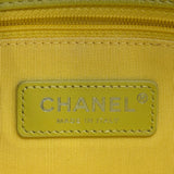 シャネル CHANEL マトラッセ チェーンショルダーバッグ AS2302 30番台 ライム イエロー 金具 キャビアスキン レディース ショルダーバッグ