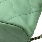 シャネル CHANEL マトラッセ バックパック AS4810 グリーン ラムスキン レディース リュック・デイパック