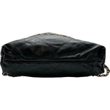 シャネル CHANEL CHANEL 22 バッグパック AS3859 ブラック ゴールド金具 カーフスキン レディース リュック・デイパック