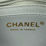 シャネル CHANEL ミニ マトラッセ17 AS3738 ライトグレー ゴールド金具 ラムスキン レディース ショルダーバッグ