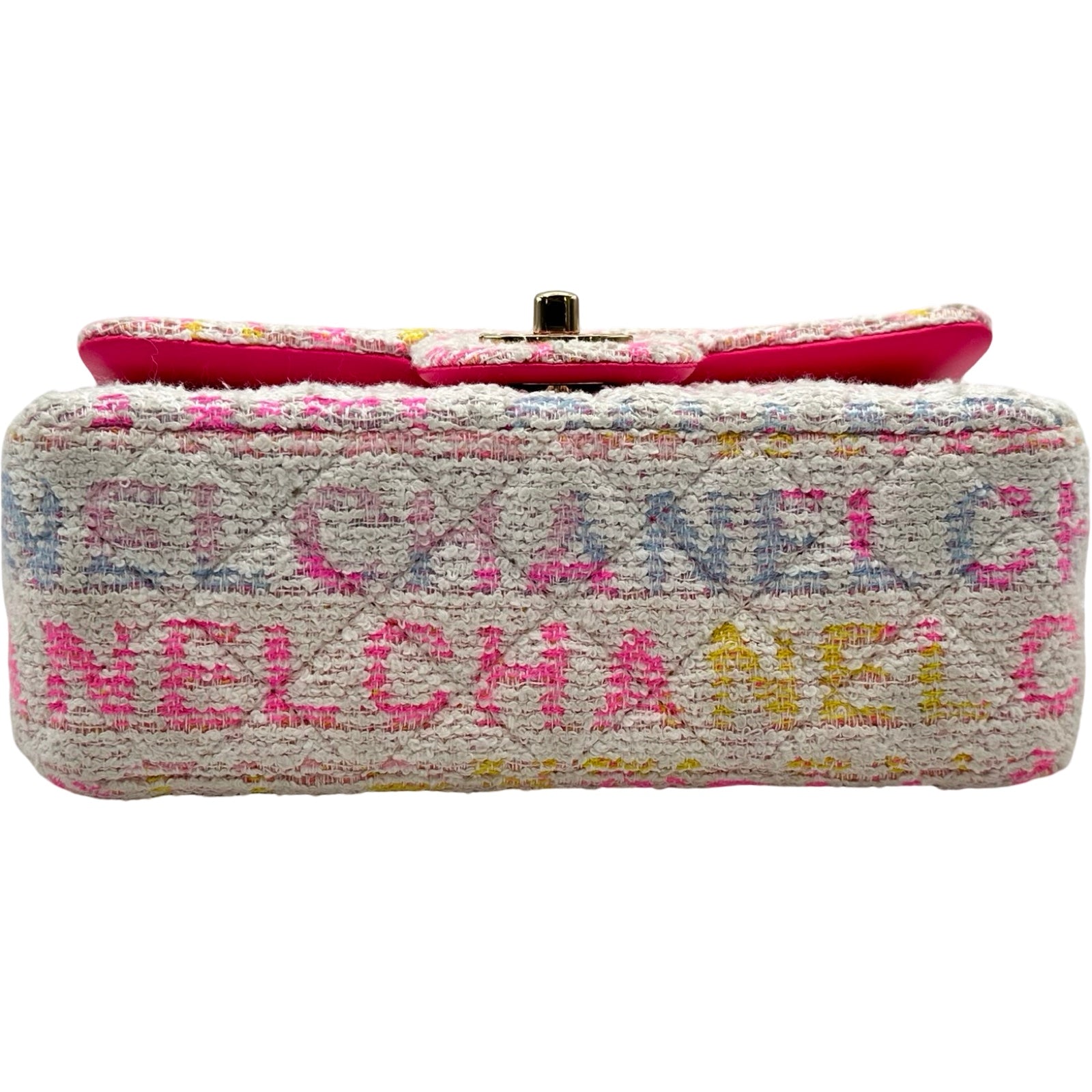 シャネル CHANEL ミニマトラッセ20 A69900 29番台 マルチカラー/ゴールド金具 レザー レディース ショルダーバッグ ミニマトラッセ20 チェーンショルダーバッグ ツイード マルチカラー