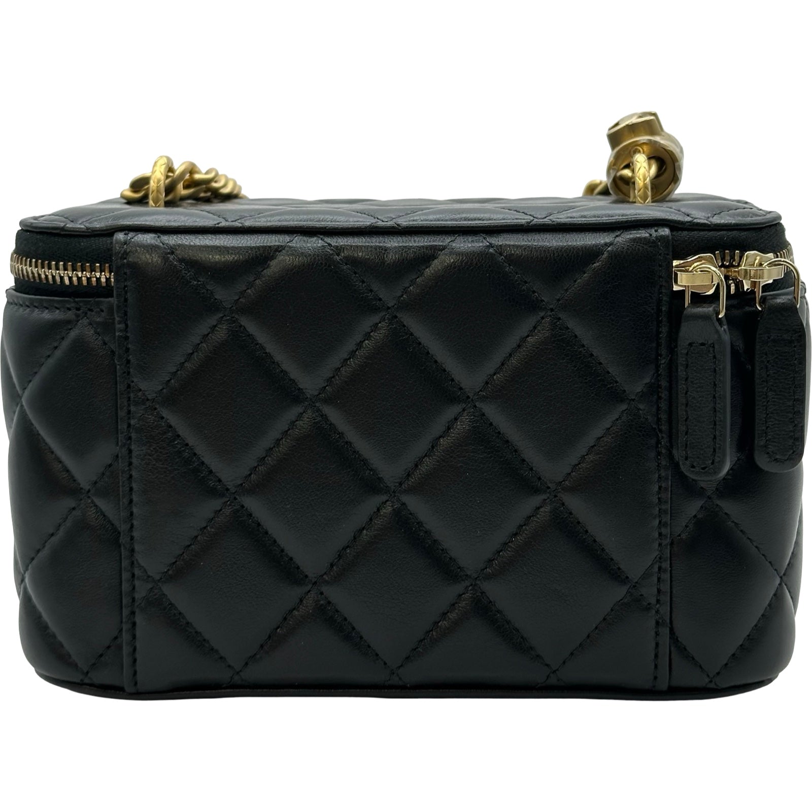 シャネル CHANEL マトラッセバニティチェーンショルダー AP3044 ブラック ゴールド金具 ラムスキン レディース ショルダーバッグ シャネル CHANEL マトラッセバニティチェーンショルダー AP3044
