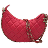 シャネル CHANEL スモールホーボーショルダーバッグ AS3917 ピンク ゴールド金具 ラムスキン レディース ショルダーバッグ