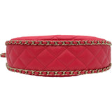 シャネル CHANEL スモールホーボーショルダーバッグ AS3917 ピンク ゴールド金具 ラムスキン レディース ショルダーバッグ