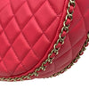 シャネル CHANEL スモールホーボーショルダーバッグ AS3917 ピンク ゴールド金具 ラムスキン レディース ショルダーバッグ