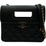 シャネル CHANEL マトラッセミニフラップバッグ AS4025 ブラック ゴールド金具 エイジドカーフ レディース ショルダーバッグ