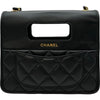 シャネル CHANEL マトラッセミニフラップバッグ AS4025 ブラック ゴールド金具 エイジドカーフ レディース ショルダーバッグ