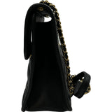 シャネル CHANEL マトラッセミニフラップバッグ AS4025 ブラック ゴールド金具 エイジドカーフ レディース ショルダーバッグ