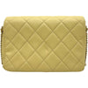 シャネル CHANEL マトラッセスモールフラップバッグ AS3103 ライトイエロー ゴールド金具 キャビアスキン レディース ショルダーバッグ