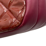 シャネル CHANEL ココマークカメラケース A92667 20番台 ダークピンク ゴールド金具 エナメル レディース ショルダーバッグ