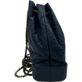 シャネル CHANEL ガブリエルドゥバッグパック A94485 24番台 ブルー ゴールド/シルバー金具 エイジドカーフ レディース リュック・デイパック