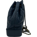 シャネル CHANEL ガブリエルドゥバッグパック A94485 24番台 ブルー ゴールド/シルバー金具 エイジドカーフ レディース リュック・デイパック