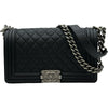 シャネル CHANEL ボーイシャネル25 A67086 30番台 ブラック シルバー金具 キャビアスキン レディース ショルダーバッグ