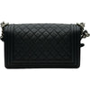 シャネル CHANEL ボーイシャネル25 A67086 30番台 ブラック シルバー金具 キャビアスキン レディース ショルダーバッグ