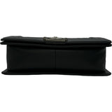 シャネル CHANEL ボーイシャネル25 A67086 30番台 ブラック シルバー金具 キャビアスキン レディース ショルダーバッグ