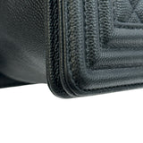 シャネル CHANEL ボーイシャネル25 A67086 30番台 ブラック シルバー金具 キャビアスキン レディース ショルダーバッグ