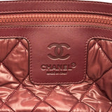 シャネル CHANEL ココクーンラージトートバッグ A47107 13番台 ブラック シルバー金具 ナイロン レディース トートバッグ