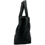 シャネル CHANEL ココクーンラージトートバッグ A47107 13番台 ブラック シルバー金具 ナイロン レディース トートバッグ