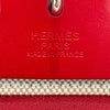 エルメス HERMES エールバッグジップPM D刻 ルージュピマン/シルバー金具 トワルベルリンヌ・ヴァッシュ ショルダーバッグ