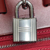 エルメス HERMES エールバッグジップPM Y刻印 ルージュアッシュ　シルバー金具 トワル・ヴァッシュ レディース ハンドバッグ