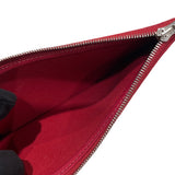 エルメス HERMES エールバッグジップPM Y刻印 ルージュアッシュ　シルバー金具 トワル・ヴァッシュ レディース ハンドバッグ