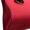 エルメス HERMES エールバッグジップPM Y刻印 ルージュアッシュ　シルバー金具 トワル・ヴァッシュ レディース ハンドバッグ