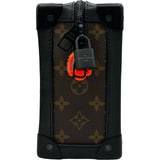 ルイ・ヴィトン LOUIS VUITTON ソフトトランク M44427 ブラウン モノグラム・ソーラーレイ メンズ ショルダーバッグ