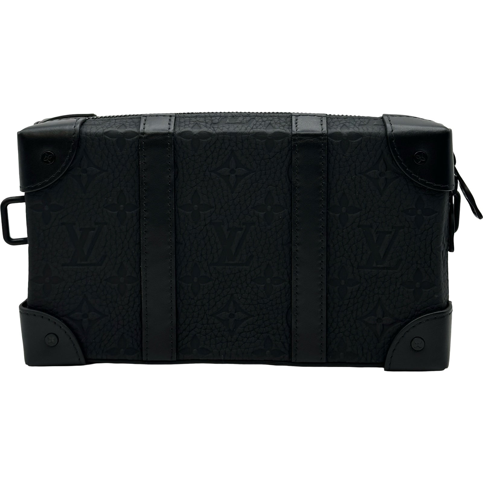 a1014608 ルイヴィトン LOUIS VUITTON ソフトトランク ウォレット M80224 エンボスモノグラム ショルダーバック レザー 牛革 未使用 ルイ・ヴィトン LOUIS VUITTON ソフトトランク M80224 ノワール