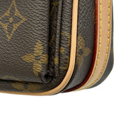 ルイ・ヴィトン LOUIS VUITTON ヴィヴァシテ M46999 ブラウン モノグラム レディース ショルダーバッグ