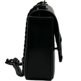セリーヌ CELINE トリオンフチェーンショルダー 199243 ブラック ブラック金具 シャイニカーフスキン レディース ショルダーバッグ