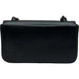 セリーヌ CELINE トリオンフチェーンショルダー 199243 ブラック ブラック金具 シャイニカーフスキン レディース ショルダーバッグ