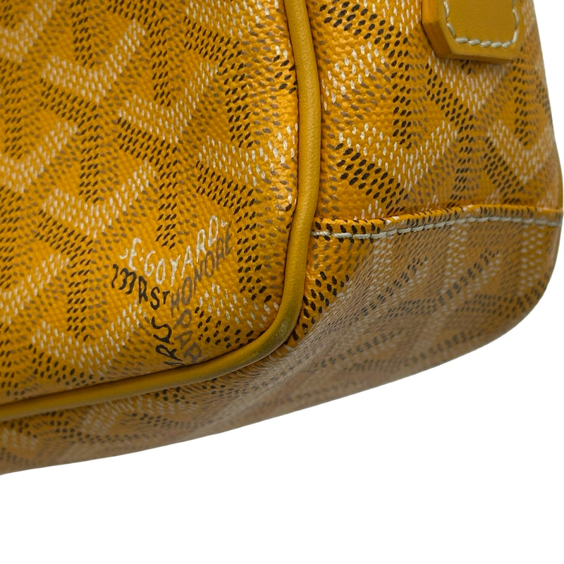 ゴヤール GOYARD カップヴェールPM イエロー コーティングキャンバス レディース ショルダーバッグ ゴヤール GOYARD カップヴェールPM イエロー コーティングキャンバス