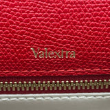 ヴァレクストラ VALEXTRA イジィミディアム ラブレッド ゴールド金具 ソフトカーフスキン レディース ショルダーバッグ