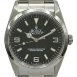 ロレックス ROLEX エクスプローラー1 114270 ブラック ステンレススチール 自動巻き メンズ 腕時計