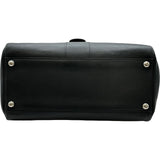 デルヴォー DELVAUX プリヨンMM ブラック レザー ユニセックス ショルダーバッグ