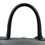 デルヴォー DELVAUX プリヨンMM ブラック レザー ユニセックス ショルダーバッグ