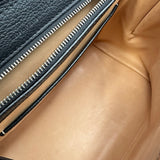 デルヴォー DELVAUX プリヨンMM ブラック レザー ユニセックス ショルダーバッグ