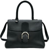 デルヴォー DELVAUX プリヨンMM ブラック レザー ユニセックス ショルダーバッグ